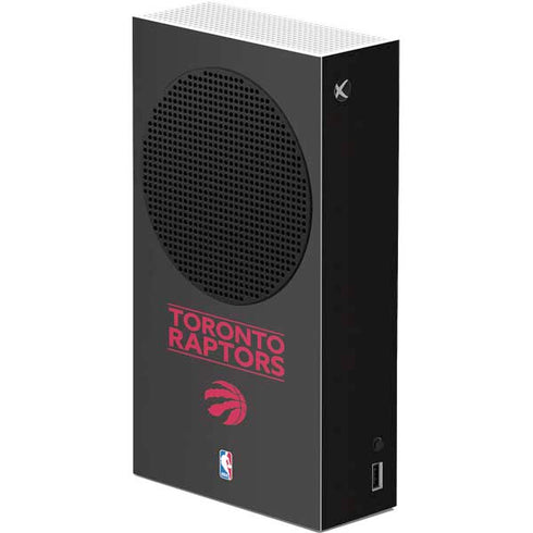 NBA Toronto Raptors Standard - Black Xbox Series S Console Skin